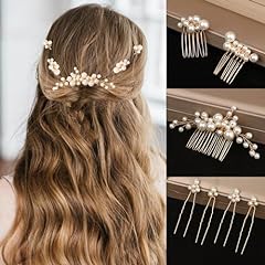 Pcs pearl hair for sale  Delivered anywhere in USA 