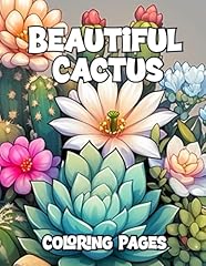 Beautiful cactus coloring for sale  Delivered anywhere in USA 