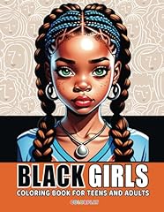 Black girls coloring for sale  Delivered anywhere in UK