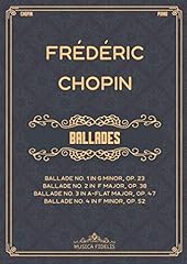 Ballades sheet music d'occasion  Livré partout en France