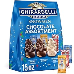 Ghirardelli chocolate snowmen for sale  Delivered anywhere in USA 