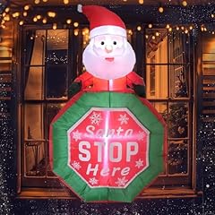 Santa stop sign for sale  Delivered anywhere in USA 