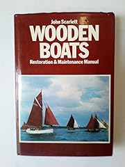 Wooden boats restoration for sale  Delivered anywhere in UK