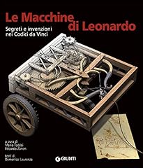 Macchine leonardo. segreti usato  Spedito ovunque in Italia 