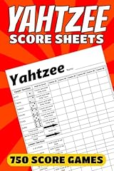 Yahtzee score sheets for sale  Delivered anywhere in USA 