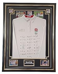 England rugby signed for sale  Delivered anywhere in UK