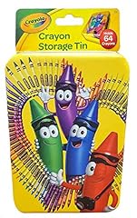 Tin box crayola for sale  Delivered anywhere in USA 