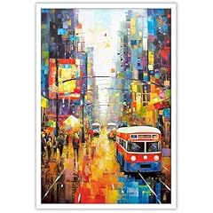 Abstract colorful cityscape for sale  Delivered anywhere in USA 