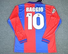 Generic Baggio#10 Long Sleeve Maglia Retro 1997-1998 Red&Blue Color (M, Red&Blue) usato  Spedito ovunque in Italia 