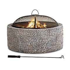 Sunjoy stone fire for sale  Delivered anywhere in USA 