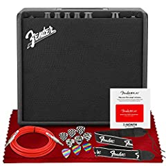 Fender Mustang LT-25 Digital Guitar Amplifier, Includes 50 Presets, 25 Effects, USB Connectivity, an Auxiliary Input, Plus Guitar Speaker is Bundled with Fender Play Card. a Strap, and More for sale  Delivered anywhere in Canada
