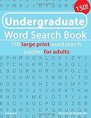 Undergraduate word search for sale  Delivered anywhere in UK