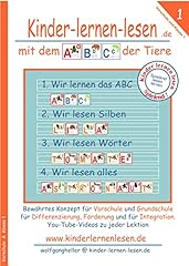 Kinder lernen lesen gebraucht kaufen  Wird an jeden Ort in Deutschland