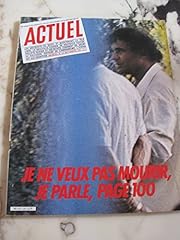 magazine actuel d'occasion  Livré partout en France