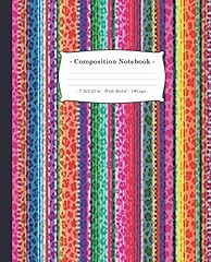 Composition notebook leopard for sale  Delivered anywhere in UK