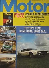 Motor magazine 1973 for sale  Delivered anywhere in UK