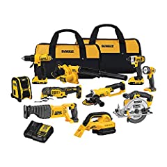 DEWALT 20V Max Cordless Drill Combo Kit, 10-Tool (DCK1020D2) for sale  Delivered anywhere in USA 
