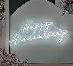 Happy anniversary neon for sale  Delivered anywhere in USA 