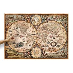 Vintage hemisphere weltkarte gebraucht kaufen  Wird an jeden Ort in Deutschland