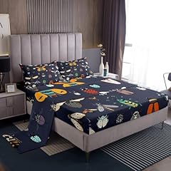 Beetles bed sheet for sale  Delivered anywhere in USA 