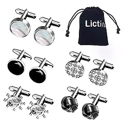 Lictin men cufflinks for sale  Delivered anywhere in UK