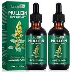 Mullein drops lungs for sale  Delivered anywhere in UK
