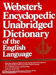 Webster encyclopedic unabridge for sale  Delivered anywhere in USA 