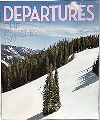 Departures magazine january for sale  Delivered anywhere in USA 