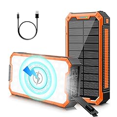 Solar charger 36800mah for sale  Delivered anywhere in UK