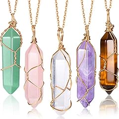 Pieces crystal necklaces for sale  Delivered anywhere in USA 