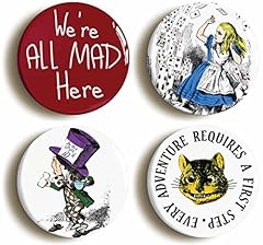 Alice wonderland badge for sale  Delivered anywhere in UK