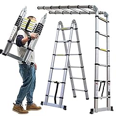 Telescopic ladder aluminum for sale  Delivered anywhere in UK