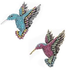 Hummingbird brooch 2pcs for sale  Delivered anywhere in USA 