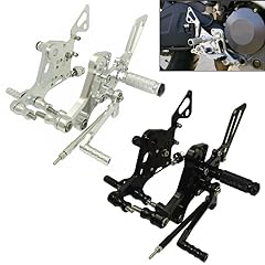 Adjustable rider rearsets for sale  Delivered anywhere in USA 