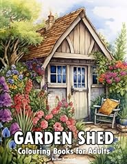 Garden shed colouring for sale  Delivered anywhere in USA 