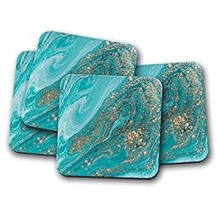 Set turquoise marble for sale  Delivered anywhere in UK