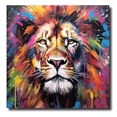Lzimu lion canvas for sale  Delivered anywhere in UK