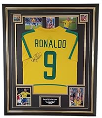 Ronaldo brazil signed for sale  Delivered anywhere in UK