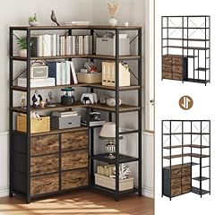 Hauoms corner bookshelf for sale  Delivered anywhere in USA 