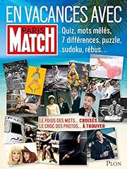 Vacances paris match d'occasion  Livré partout en Belgiqu