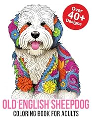 English sheepdog coloring gebraucht kaufen  Wird an jeden Ort in Deutschland