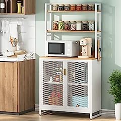 Tribesigns Kitchen Bakers Rack with Hutch, 5 Tier Kitchen for sale  Delivered anywhere in USA 