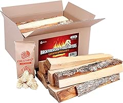 Zorestar Birch Firewood 15-20 lbs - Split Seasoned, used for sale  Delivered anywhere in USA 