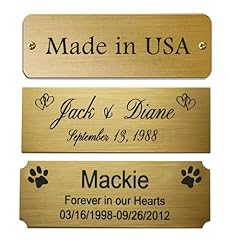 Engraved plate custom for sale  Delivered anywhere in USA 