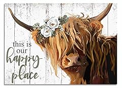 Highland cow wall for sale  Delivered anywhere in USA 