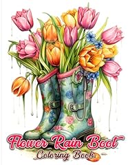 Flower rain boot for sale  Delivered anywhere in Ireland