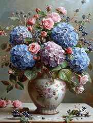 Diamond painting fiore usato  Spedito ovunque in Italia 