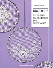 Brise bises broderie d'occasion  Livré partout en France