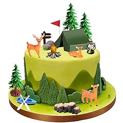 15pcs camping cake for sale  Delivered anywhere in USA 