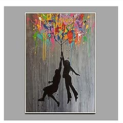Abstract Graffiti Poster Modern Street Art Banksy Balloon for sale  Delivered anywhere in Canada